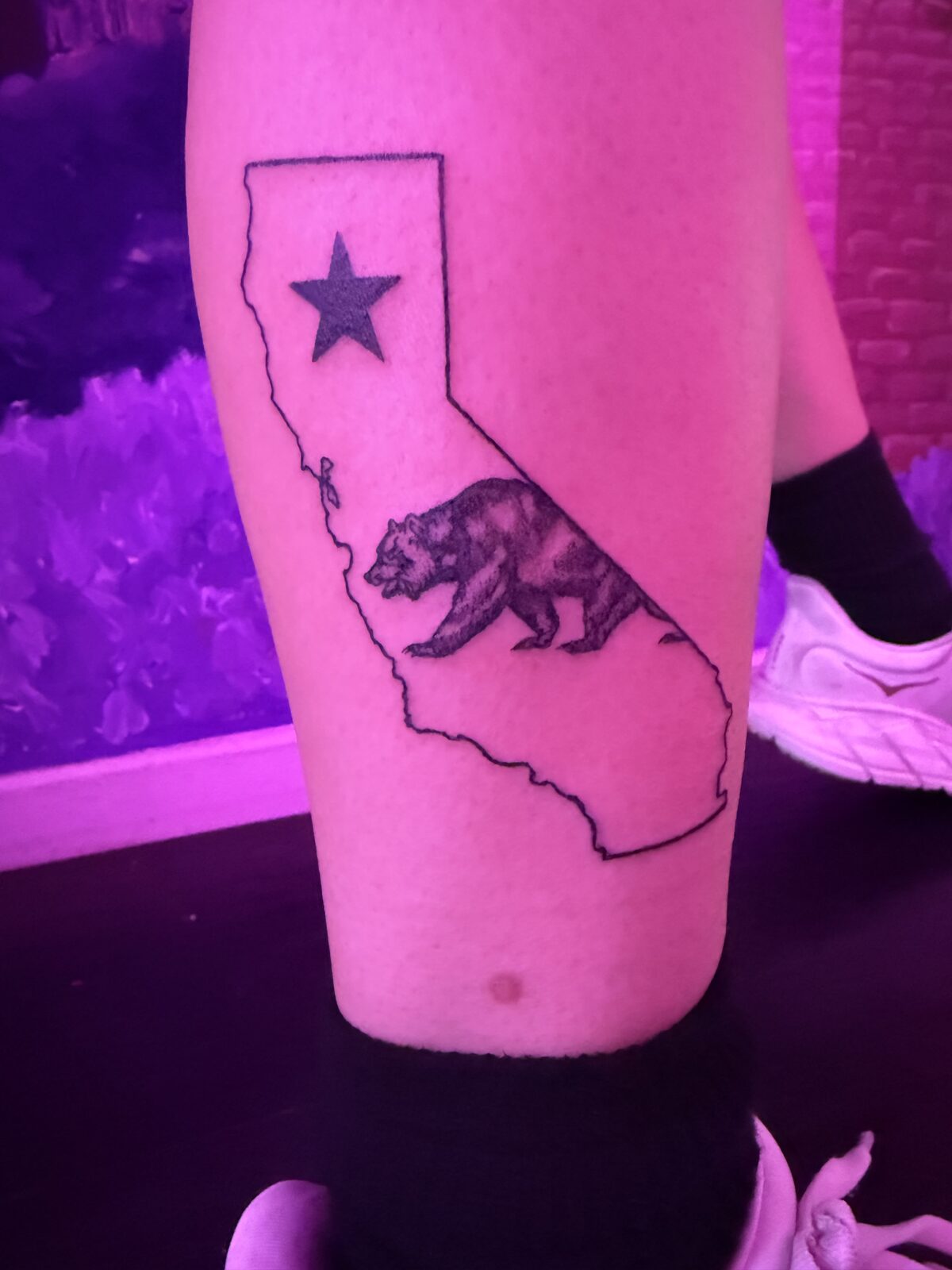 Pink Ink Tattoo Fine Line example
