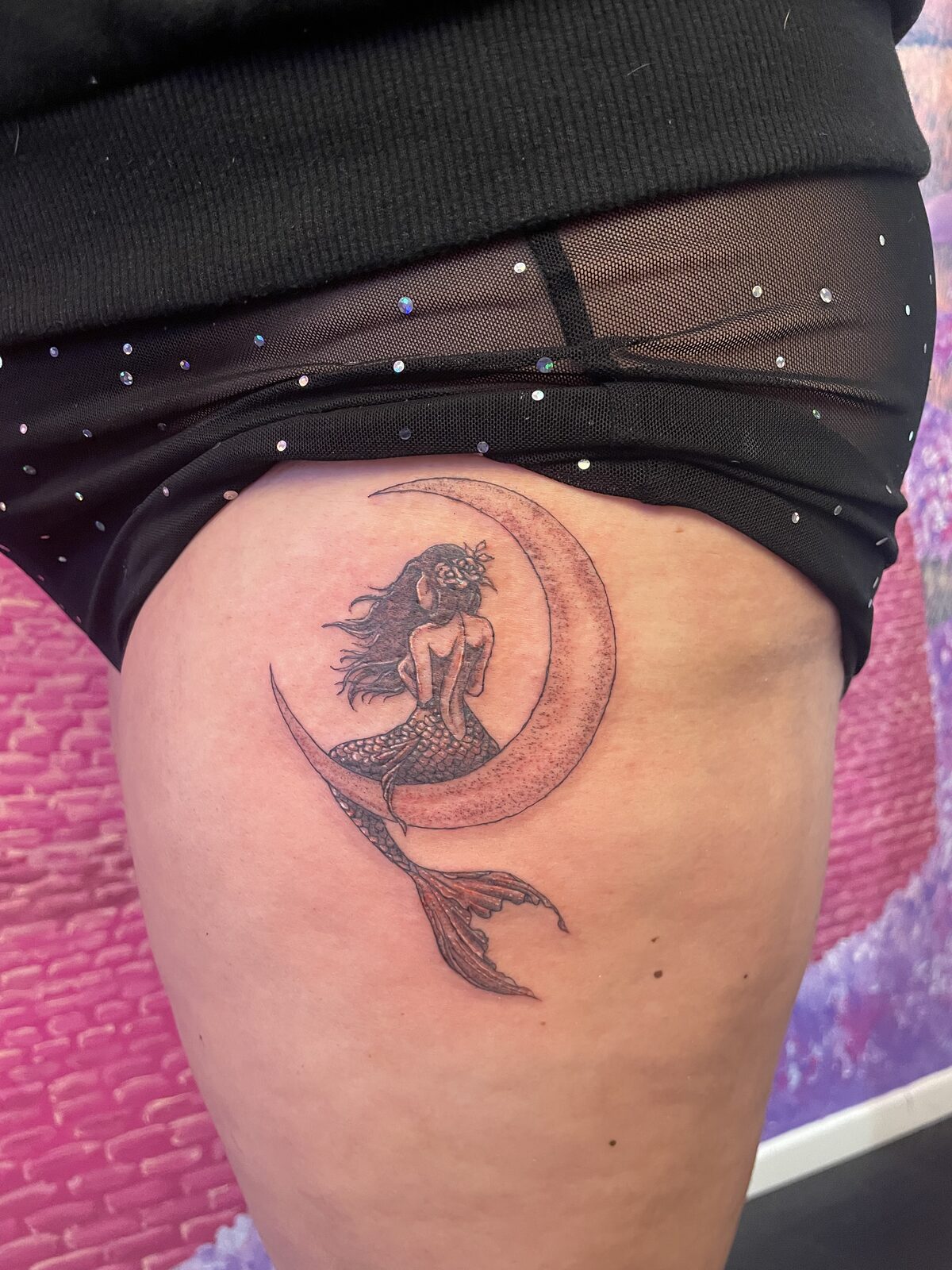Pink Ink Tattoo Illustrative example