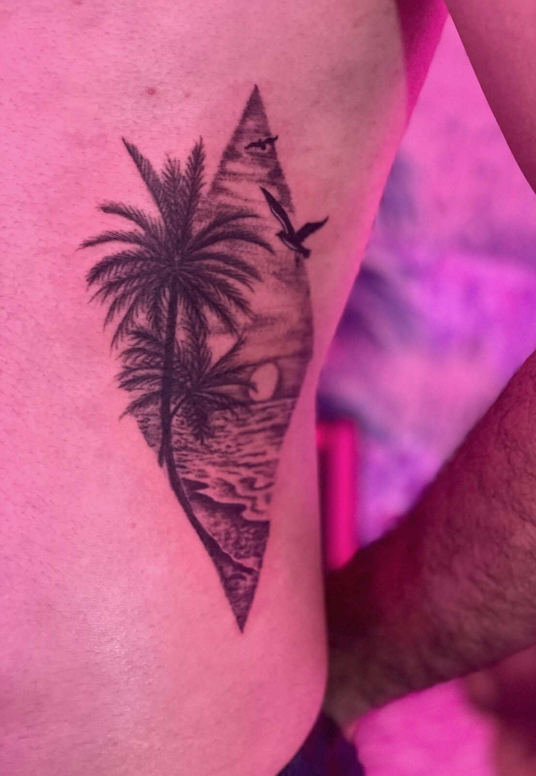 Pink Ink Tattoo Illustrative example