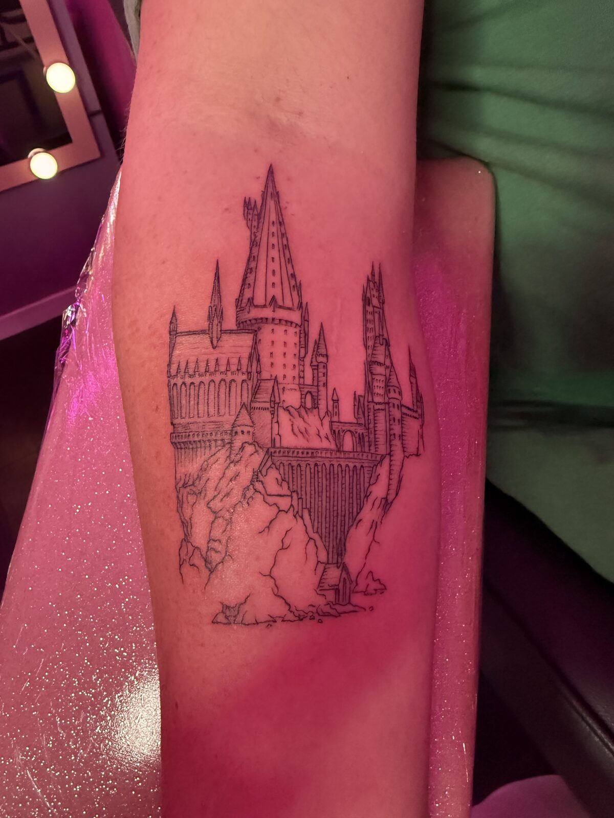 Pink Ink Tattoo Illustrative example