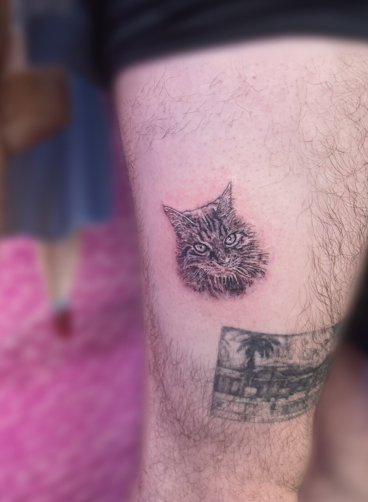 Pink Ink Tattoo Illustrative example
