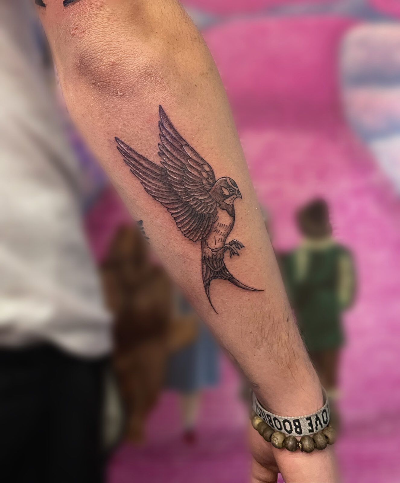 Pink Ink Tattoo Illustrative example