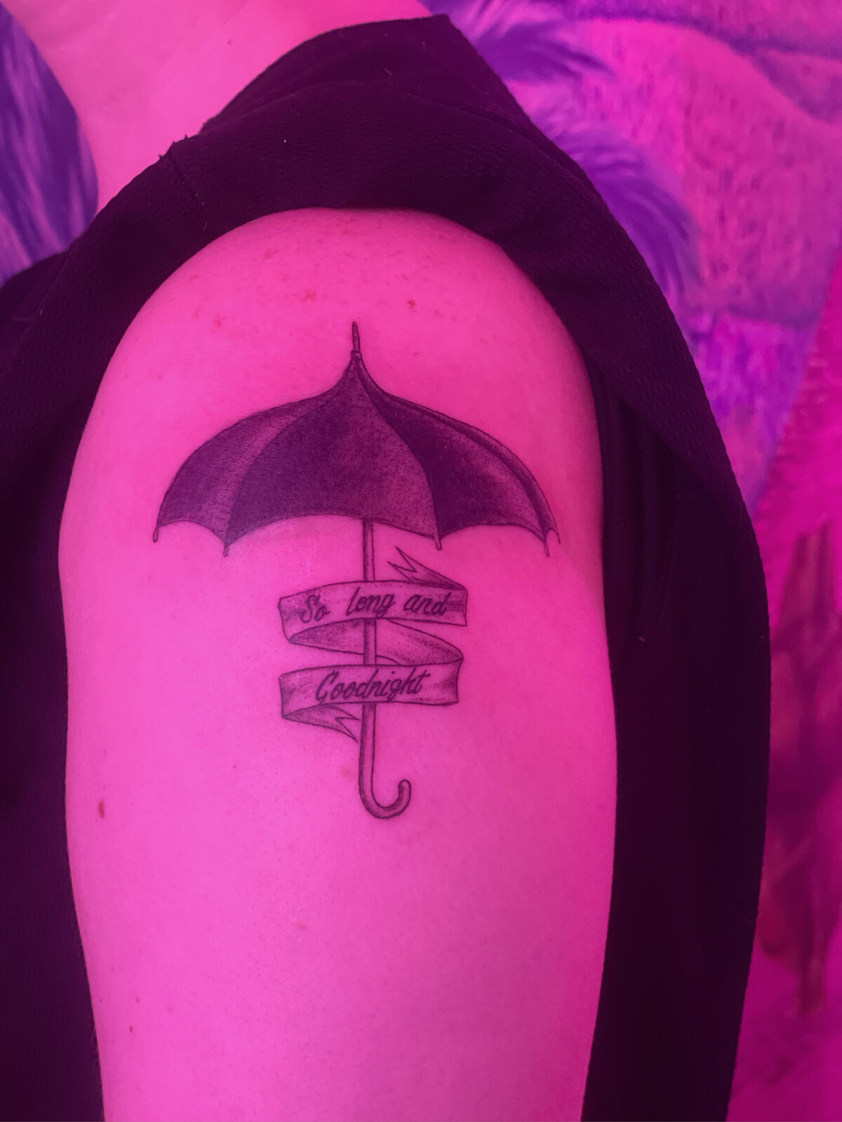 Pink Ink Tattoo Illustrative example