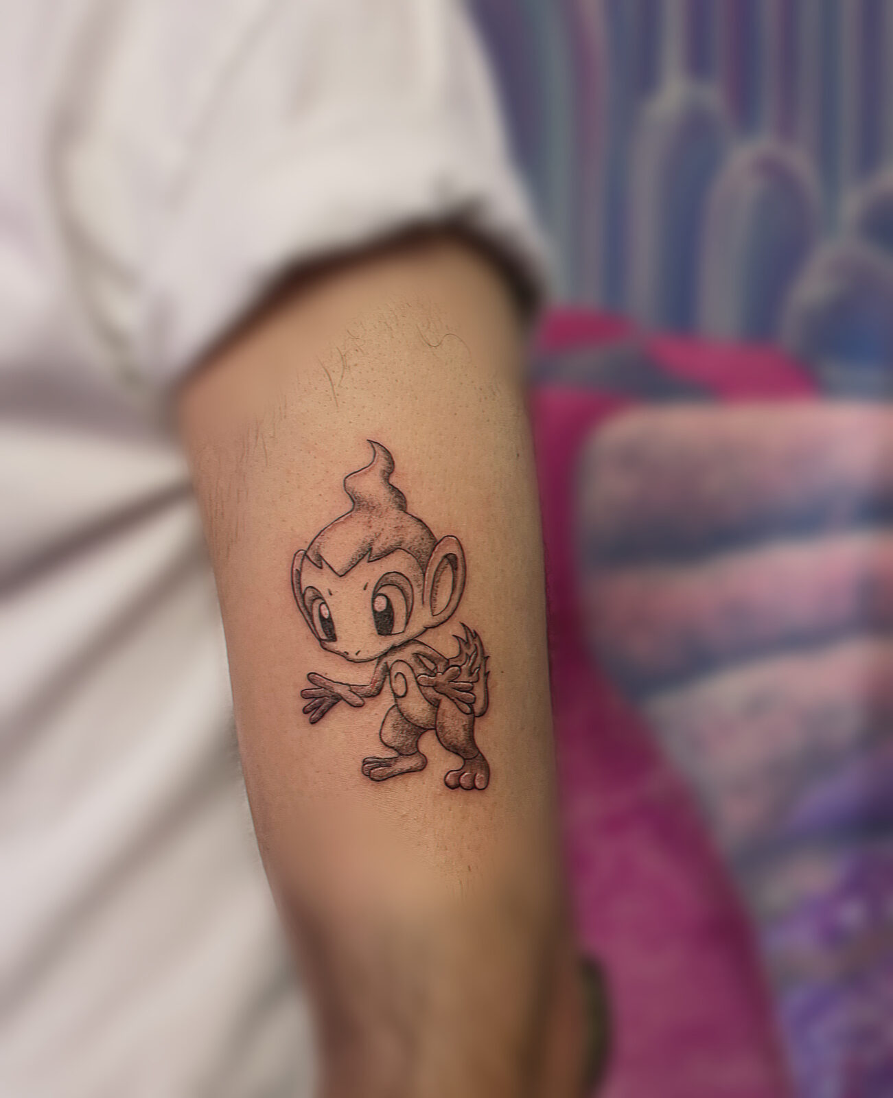 Pink Ink Tattoo Illustrative example