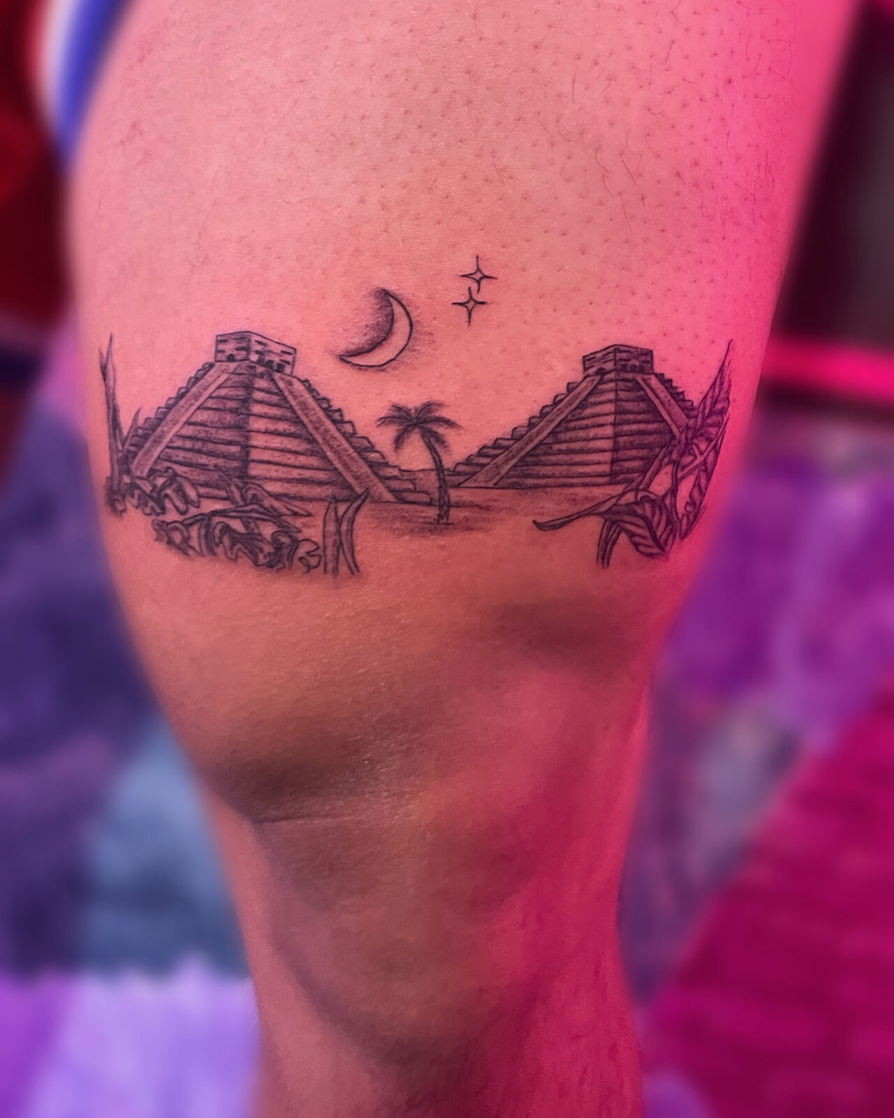 Pink Ink Tattoo Illustrative example