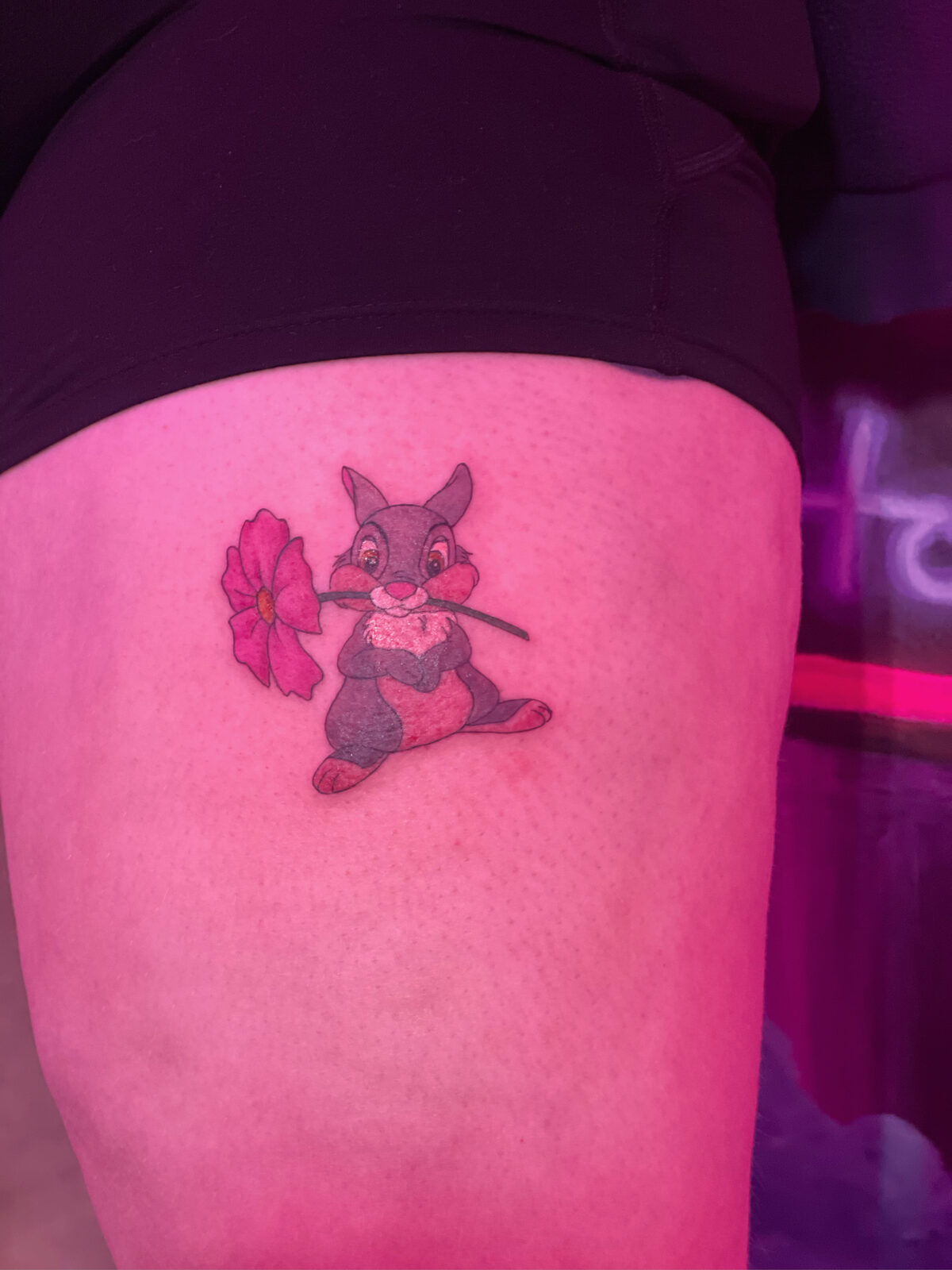 Pink Ink Tattoo Illustrative example