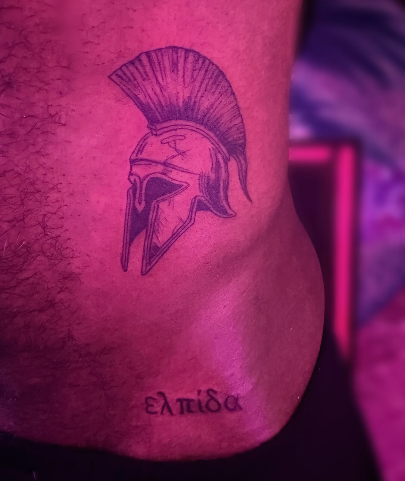 Pink Ink Tattoo Illustrative example