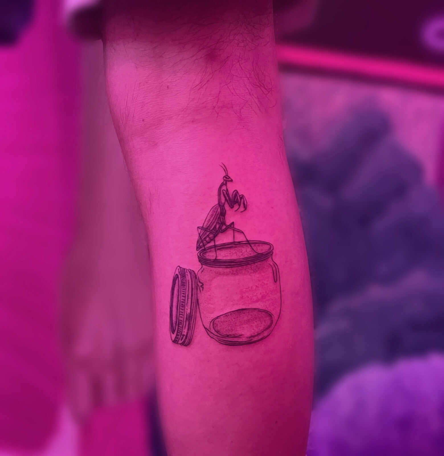 Pink Ink Tattoo Illustrative example