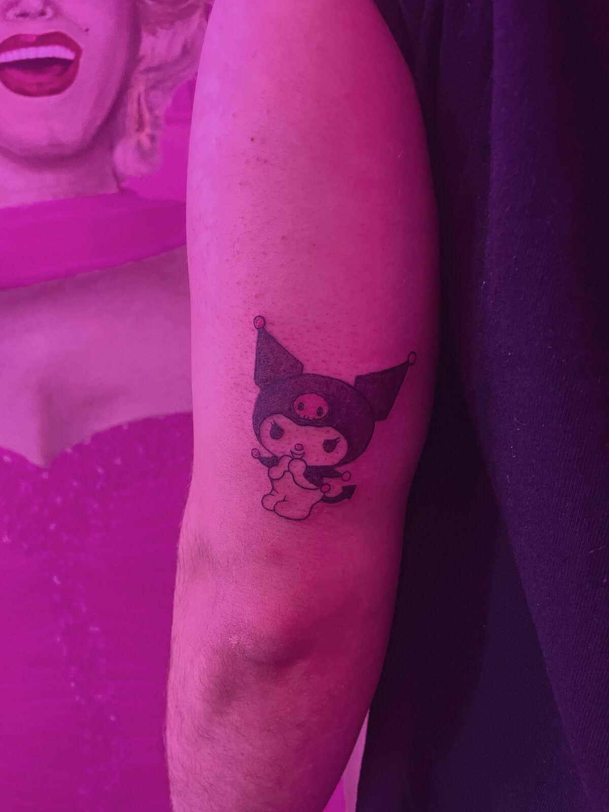 Pink Ink Tattoo Illustrative example