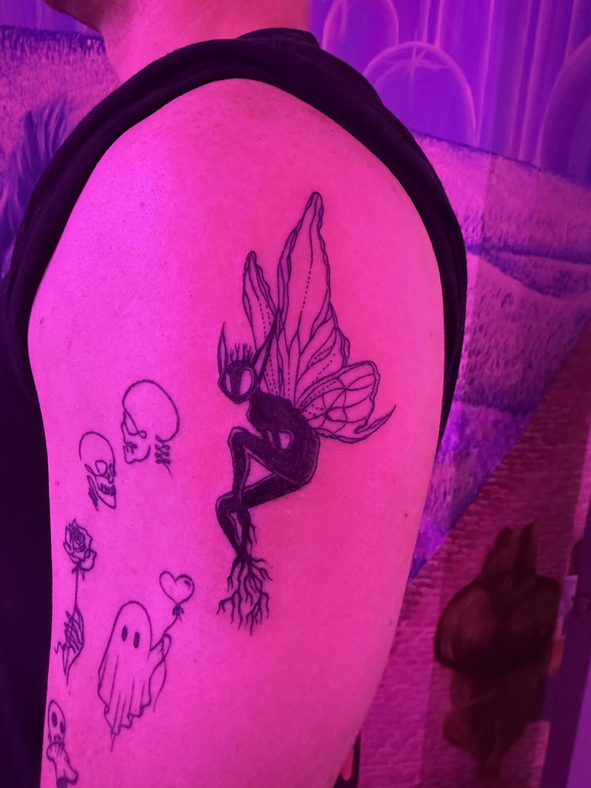 Pink Ink Tattoo Illustrative example