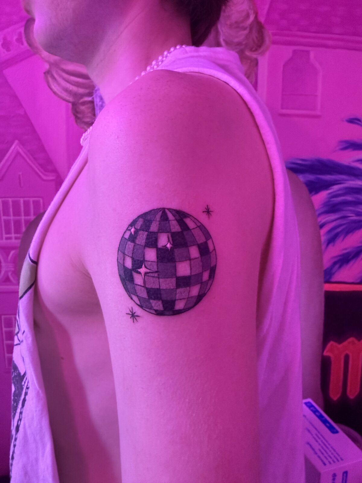 Pink Ink Tattoo Illustrative example