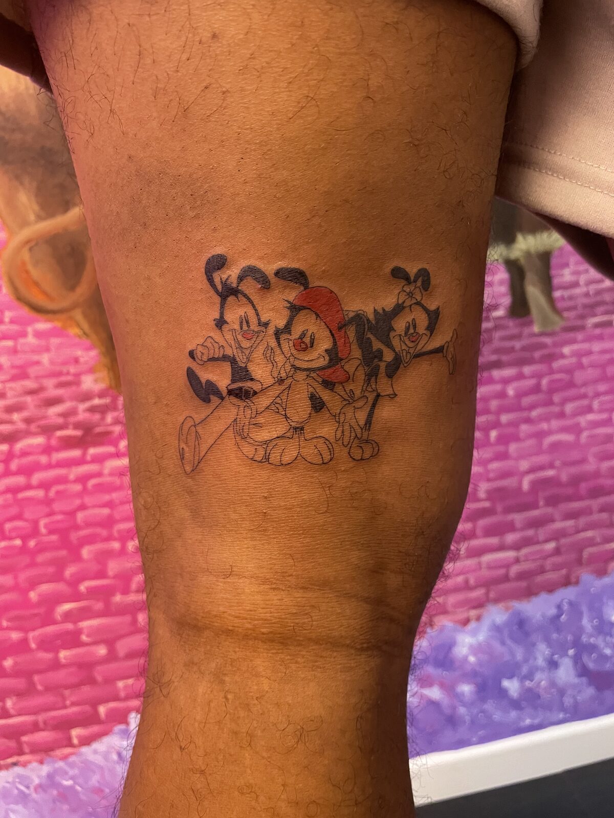 Pink Ink Tattoo Illustrative example