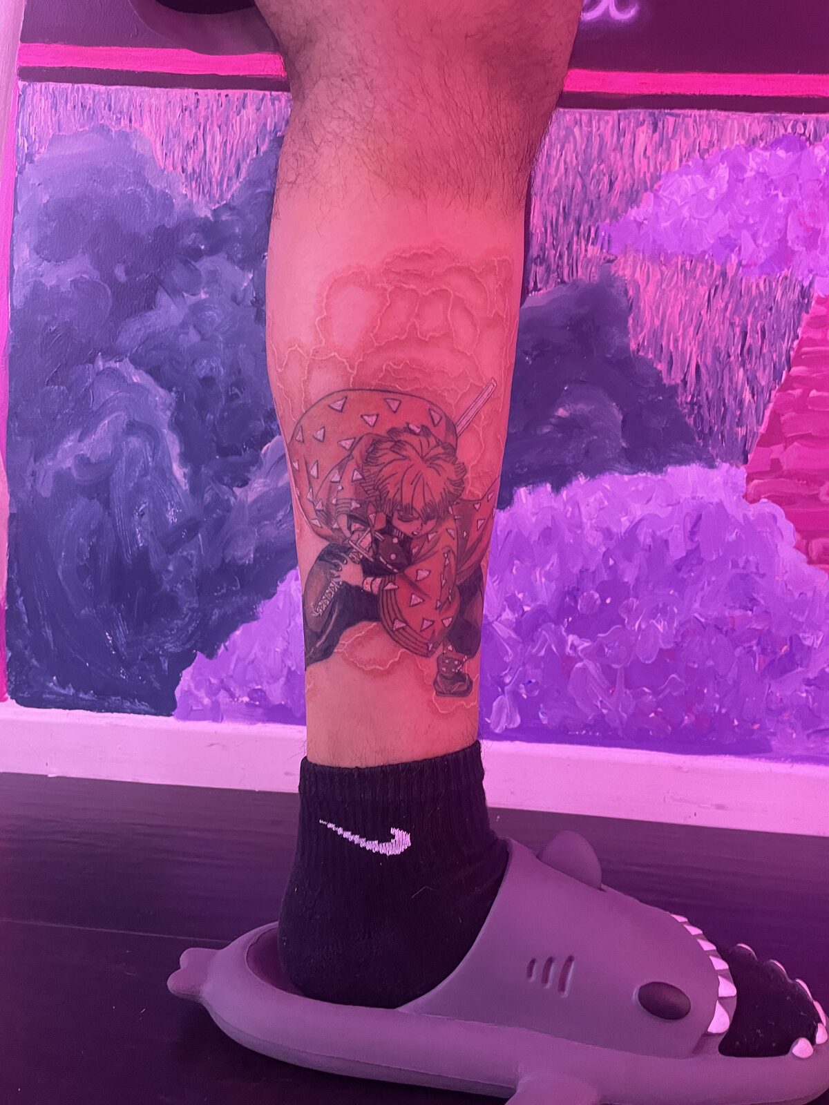 Pink Ink Tattoo Illustrative example