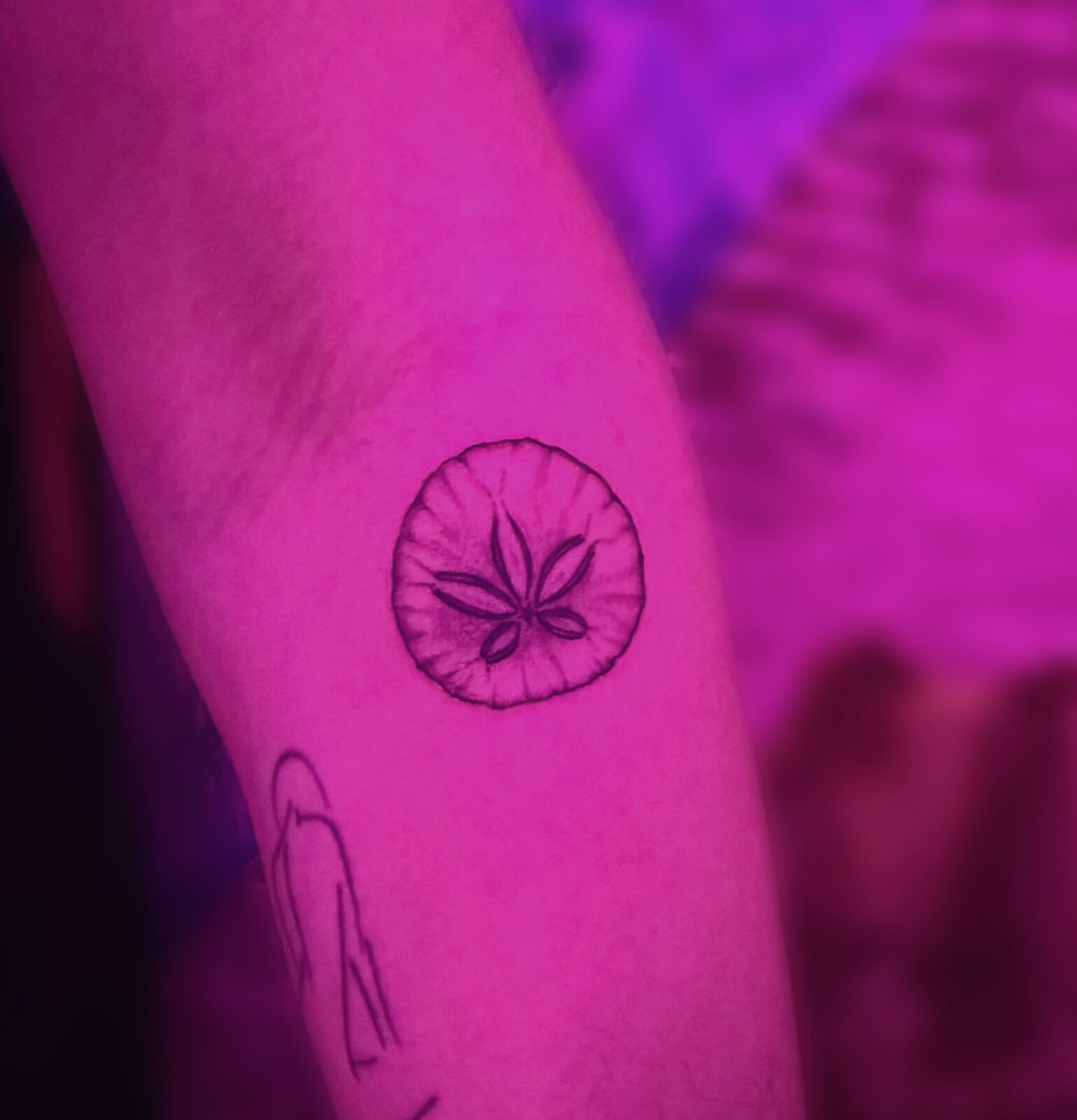Pink Ink Tattoo Minimal example