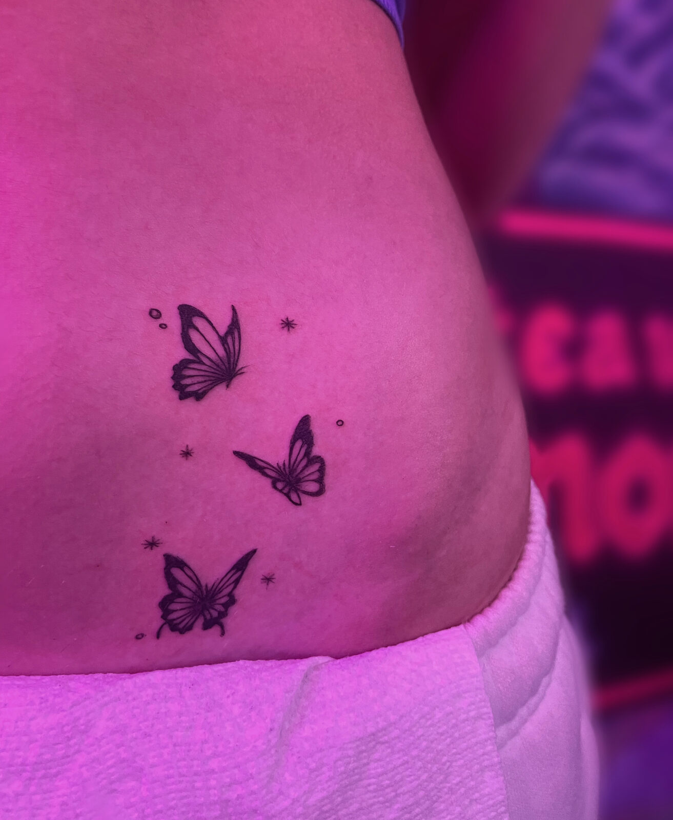 Pink Ink Tattoo Minimal example