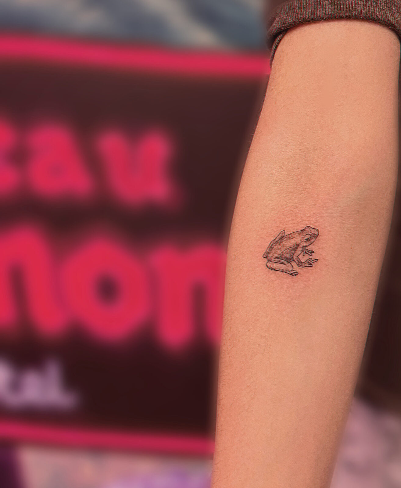 Pink Ink Tattoo Minimal example