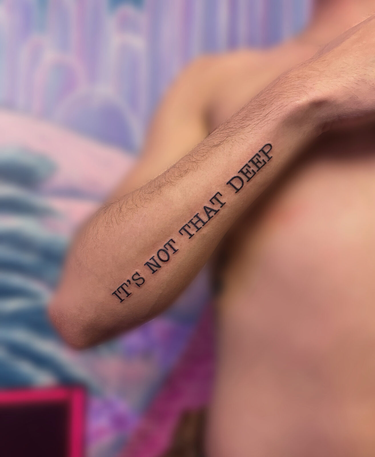 Pink Ink Tattoo Minimal example
