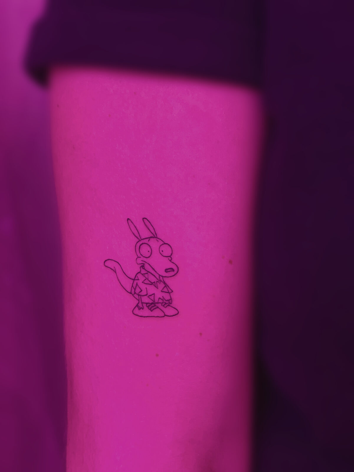 Pink Ink Tattoo Minimal example