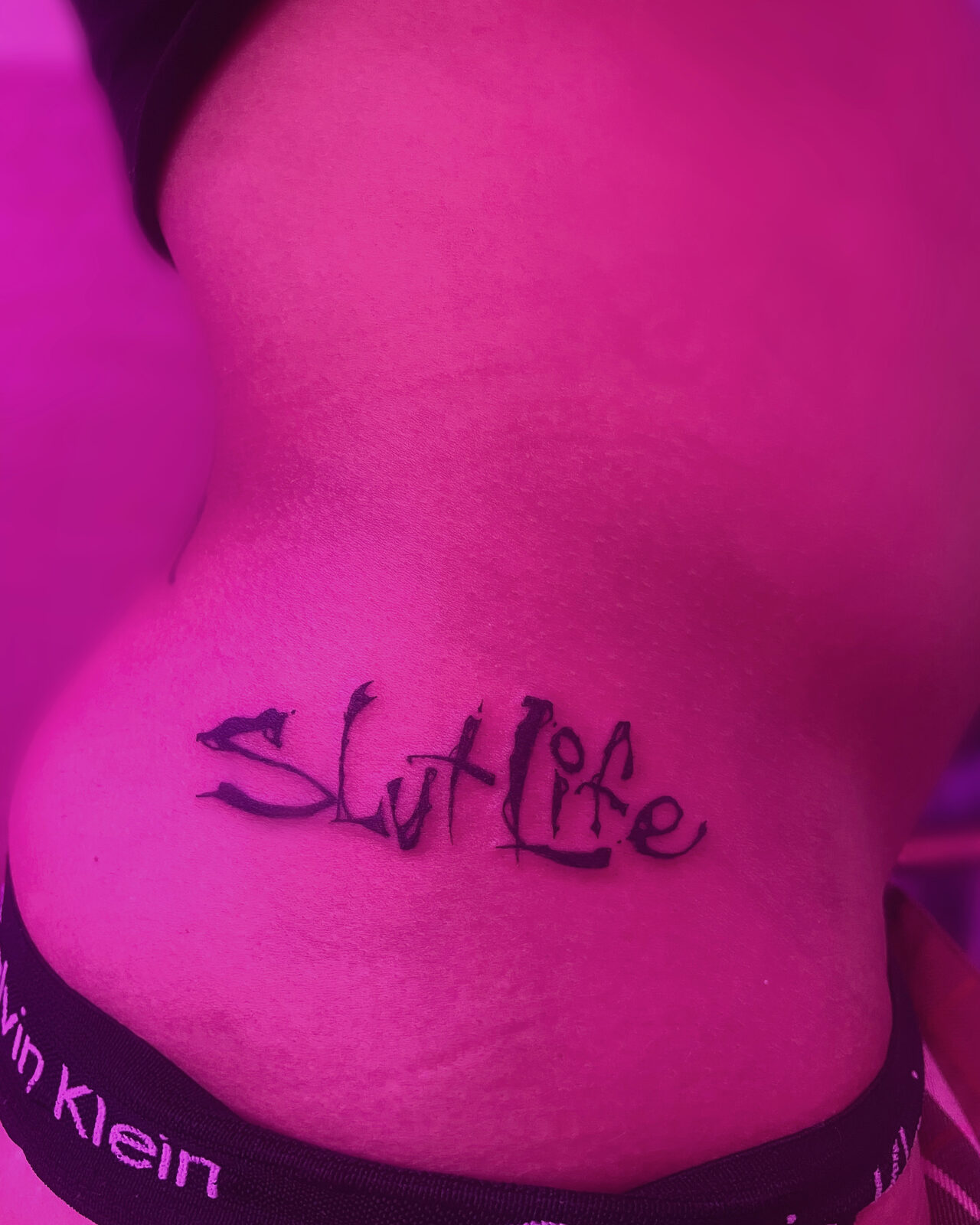 Pink Ink Tattoo Minimal example