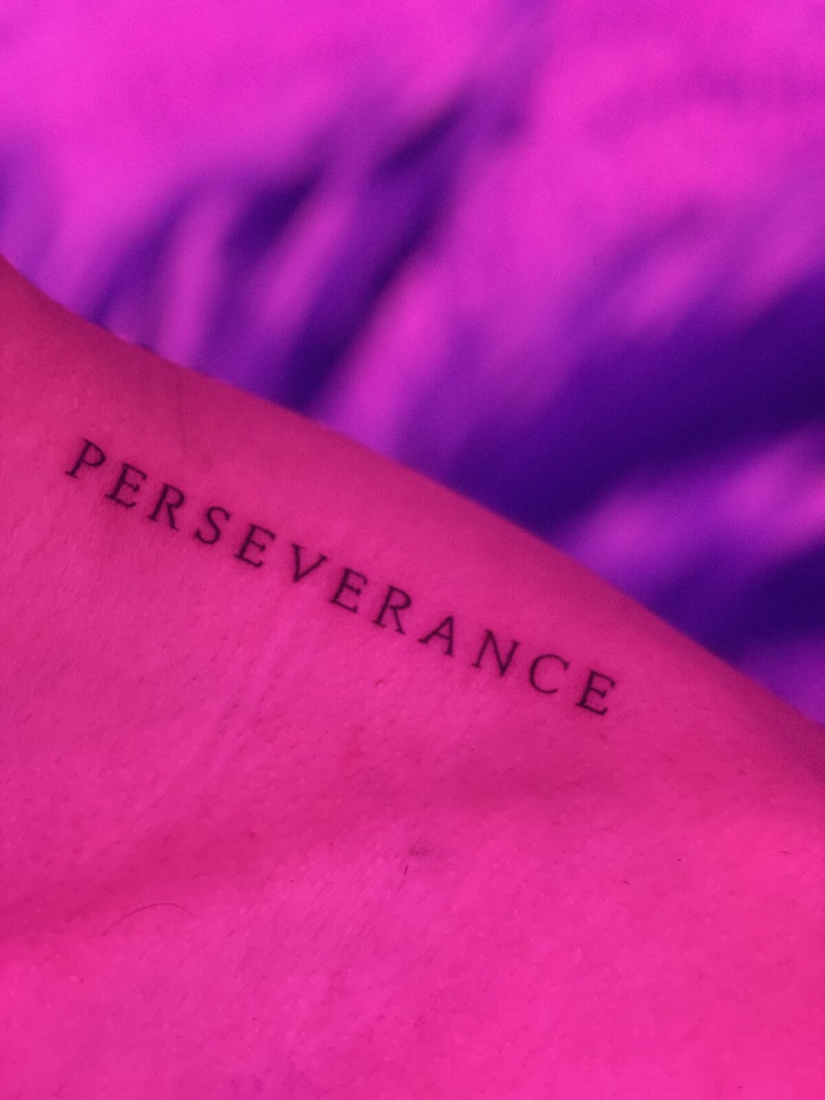 Pink Ink Tattoo Minimal example