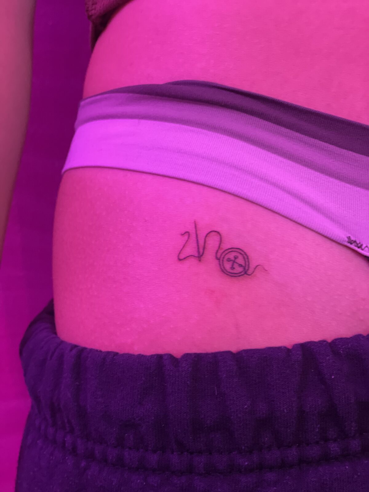 Pink Ink Tattoo Minimal example