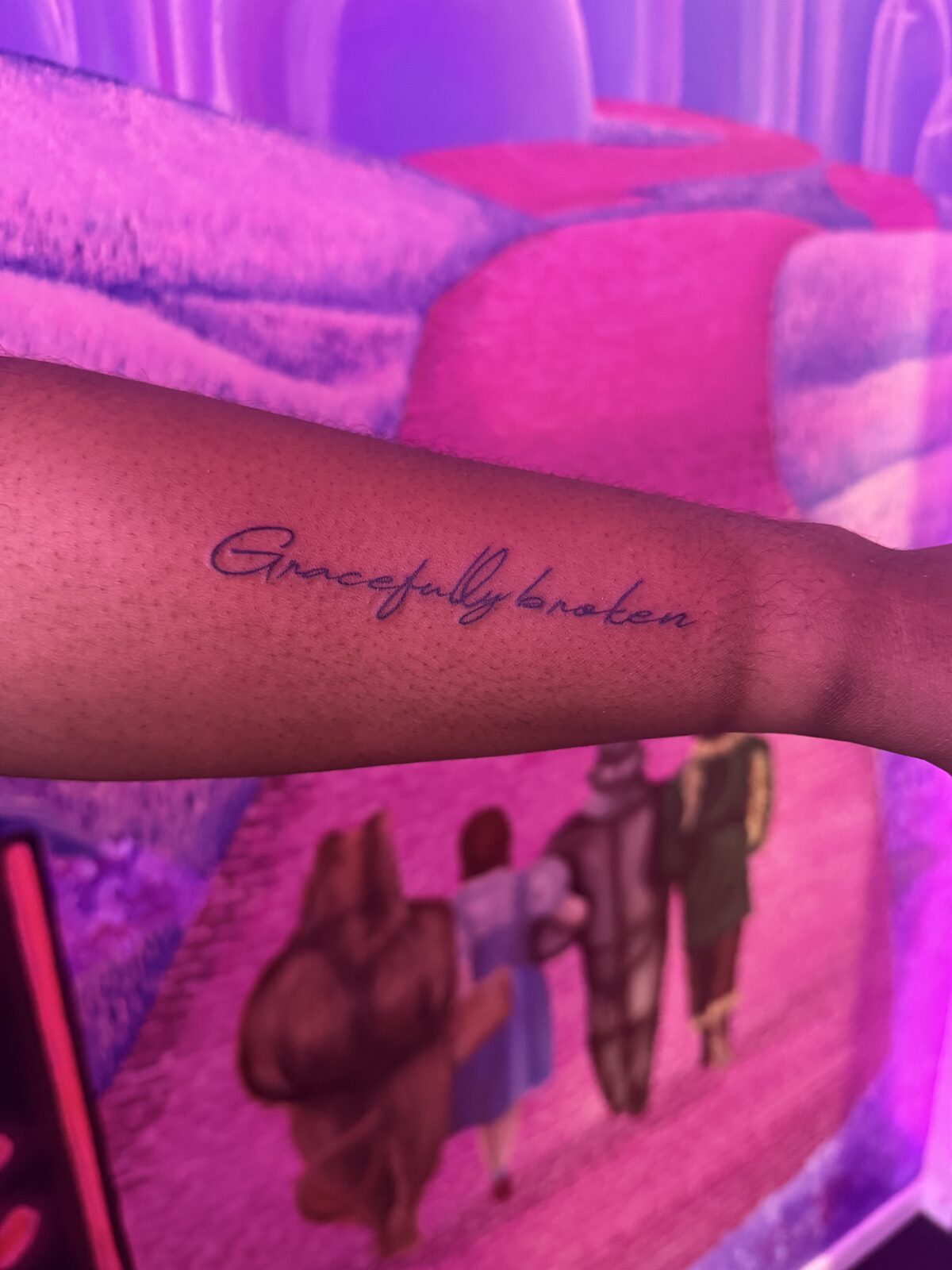 Pink Ink Tattoo Minimal example