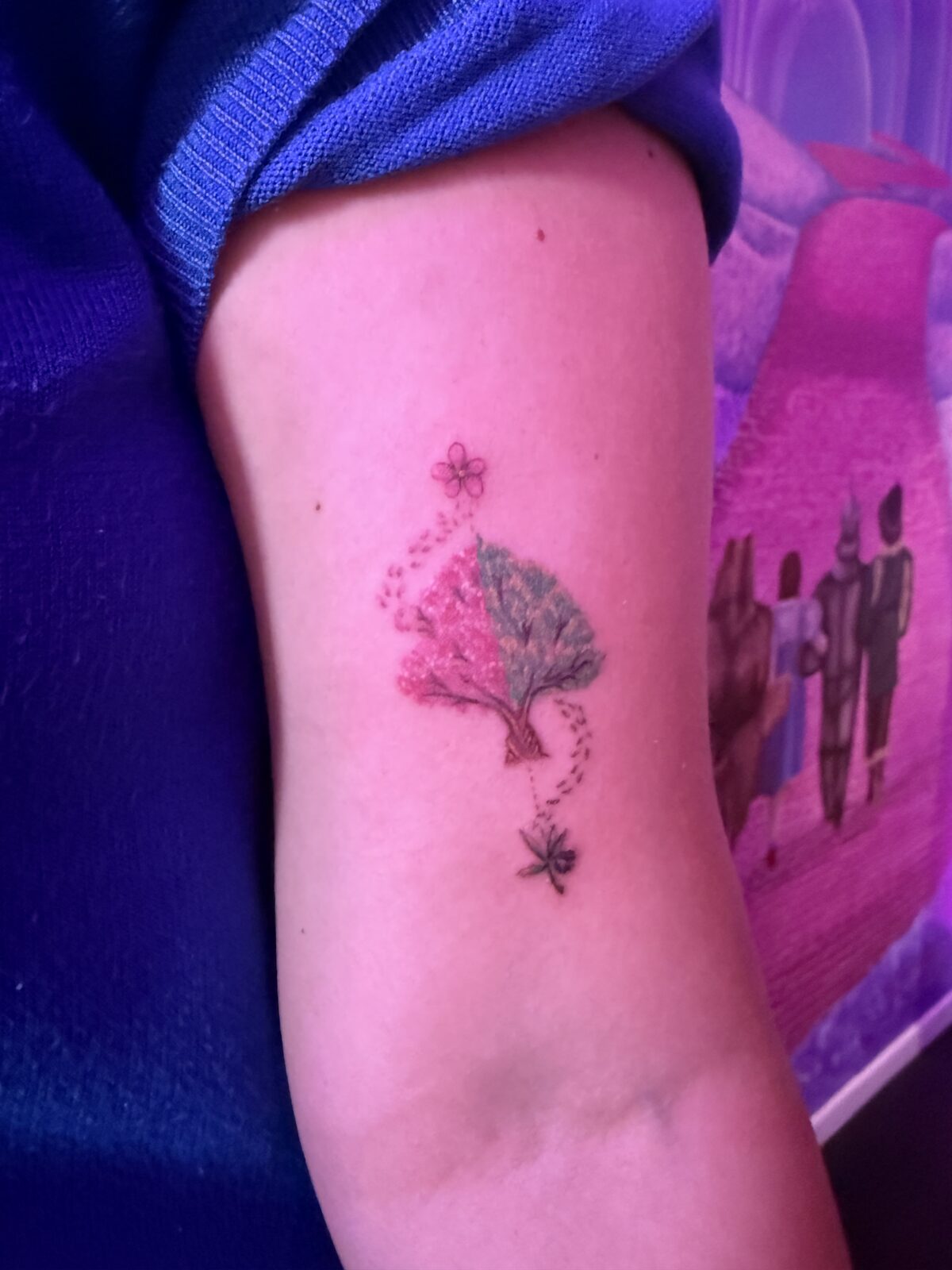 Pink Ink Tattoo Minimal example