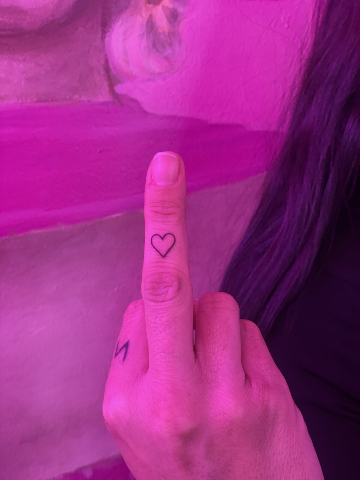 Pink Ink Tattoo Minimal example