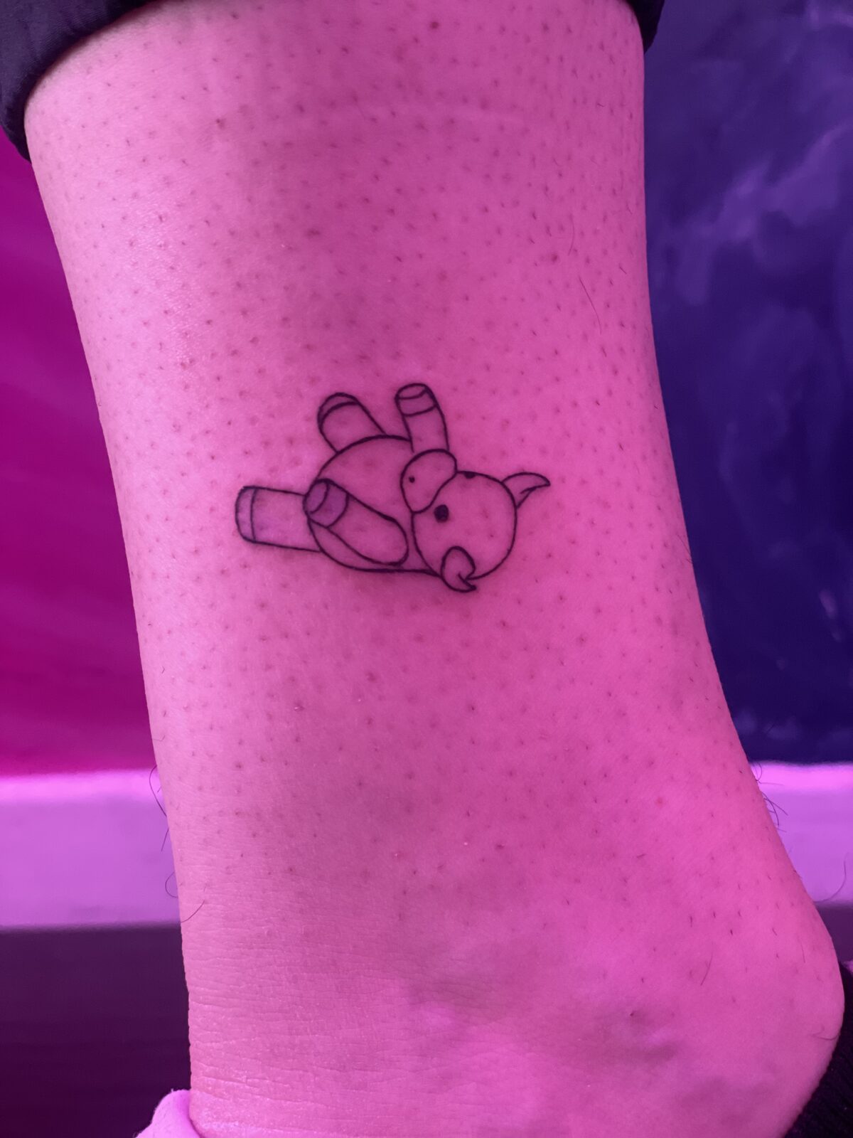 Pink Ink Tattoo Minimal example