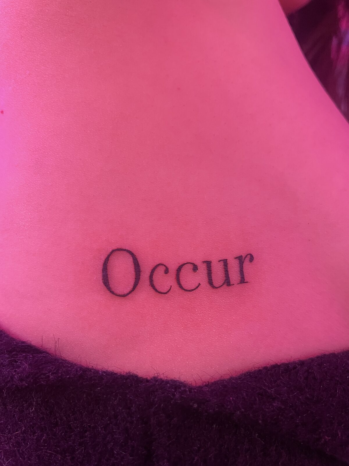 Pink Ink Tattoo Minimal example