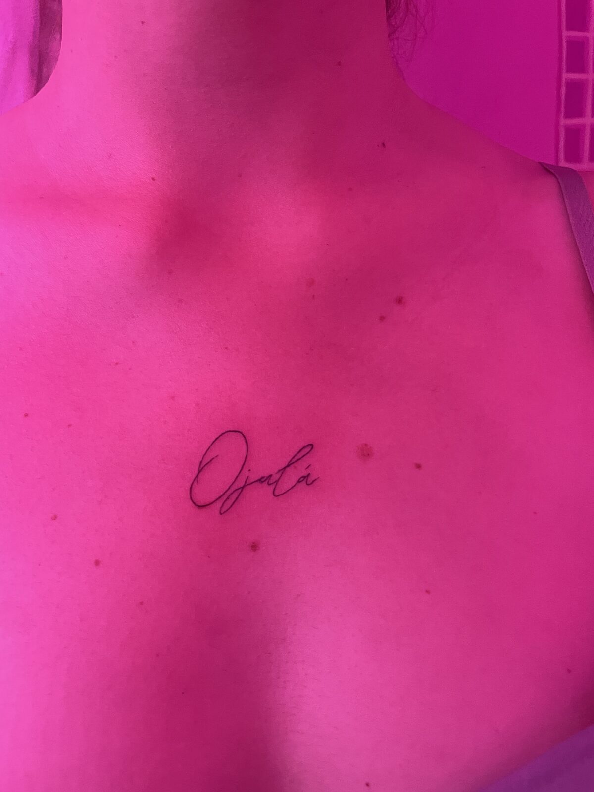 Pink Ink Tattoo Minimal example